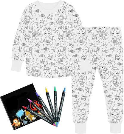 DIY Color Your Own Pajamas for Kids