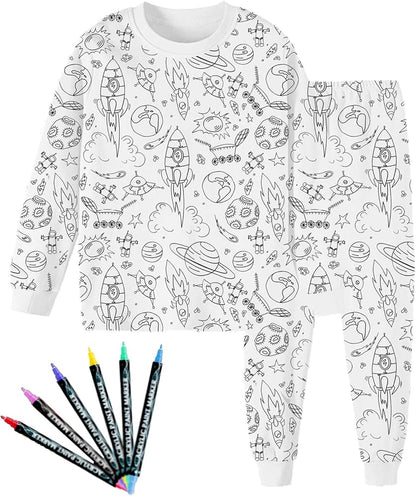 DIY Color Your Own Pajamas for Kids