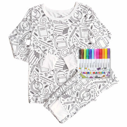 DIY Color Your Own Pajamas for Kids