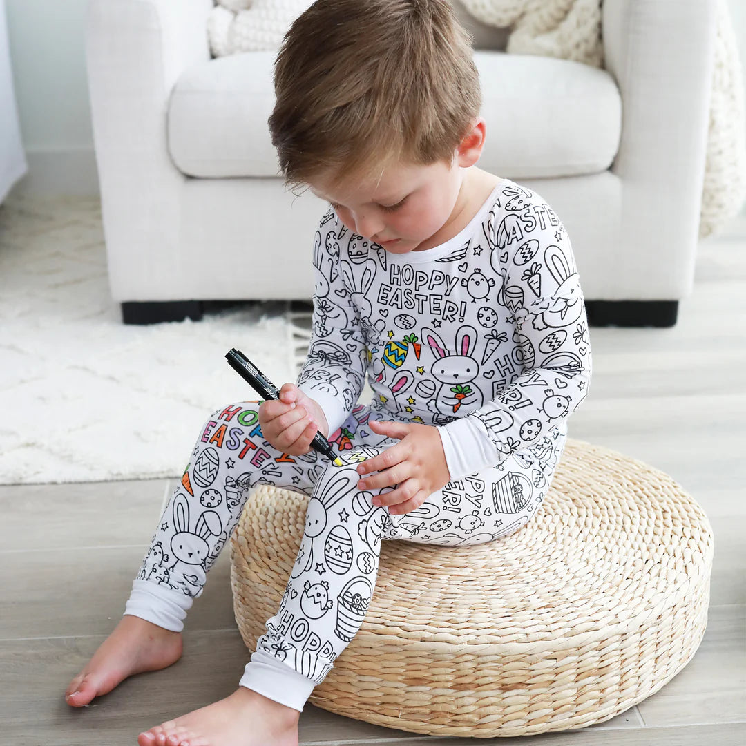 DIY Color Your Own Pajamas for Kids