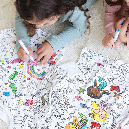 DIY Color Your Own Pajamas for Kids