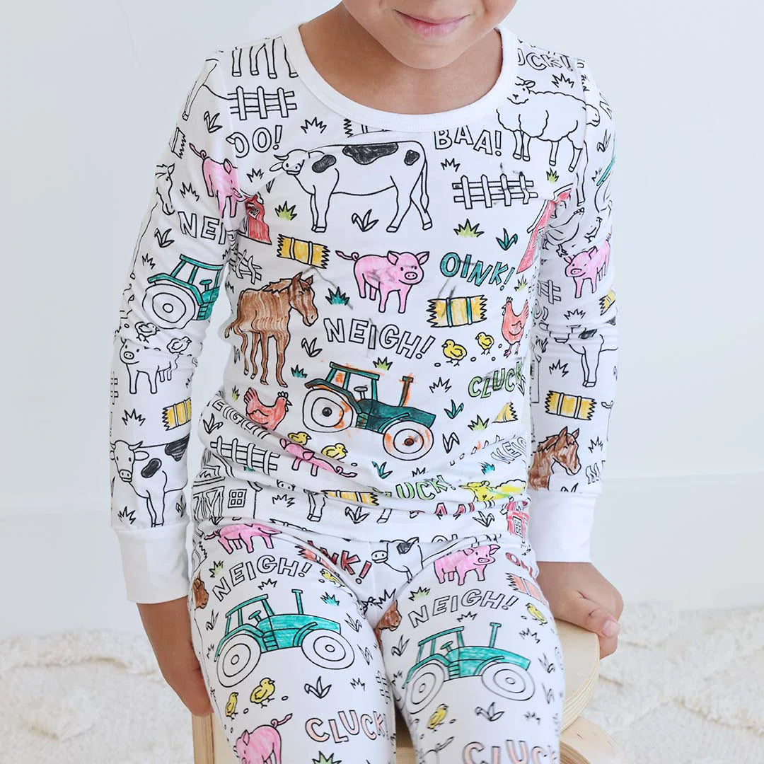 DIY Color Your Own Pajamas for Kids