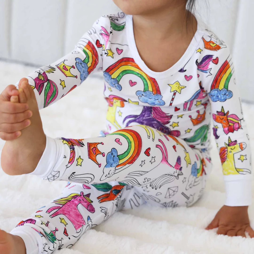 DIY Color Your Own Pajamas for Kids