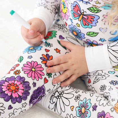 DIY Color Your Own Pajamas for Kids