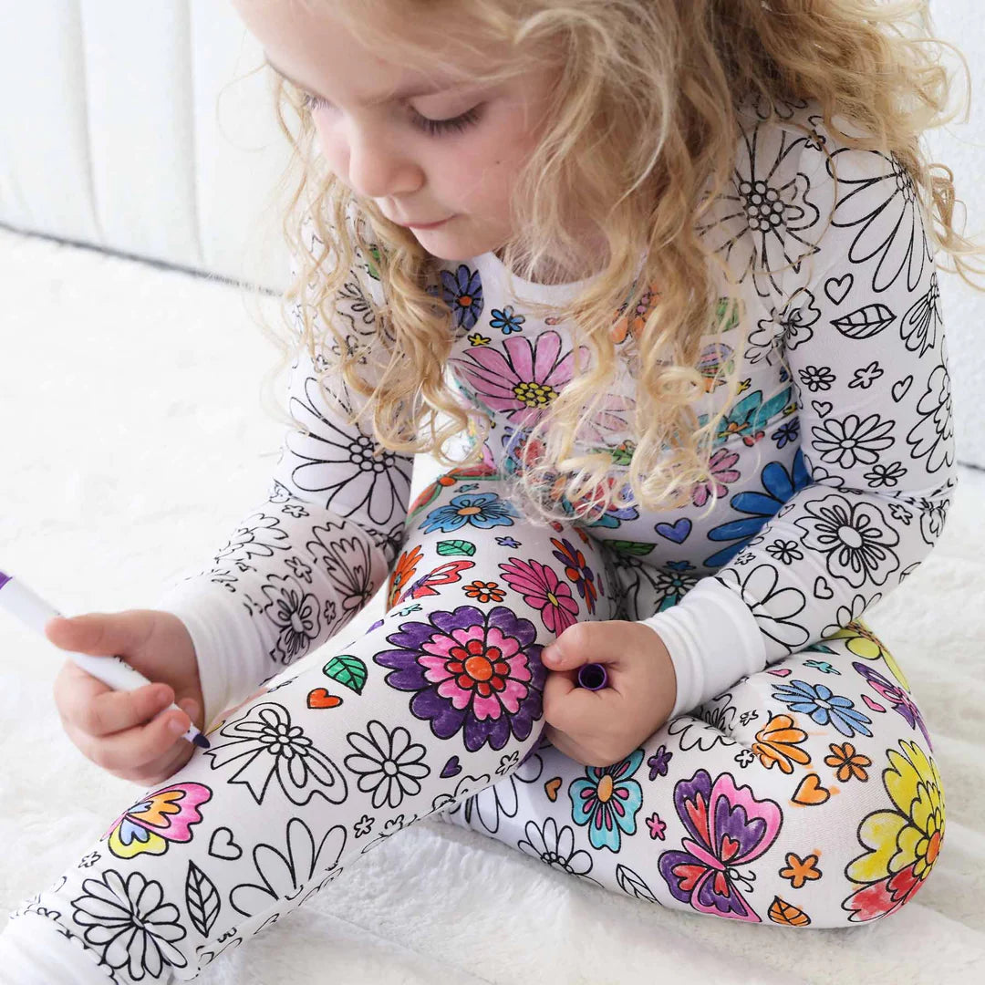 DIY Color Your Own Pajamas for Kids