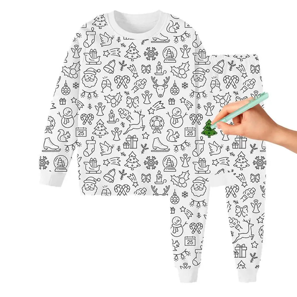 DIY Color Your Own Pajamas for Kids