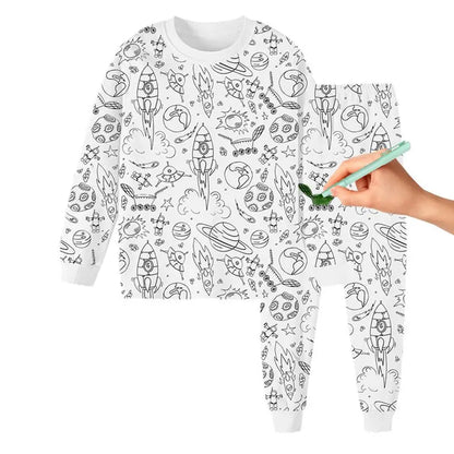 DIY Color Your Own Pajamas for Kids